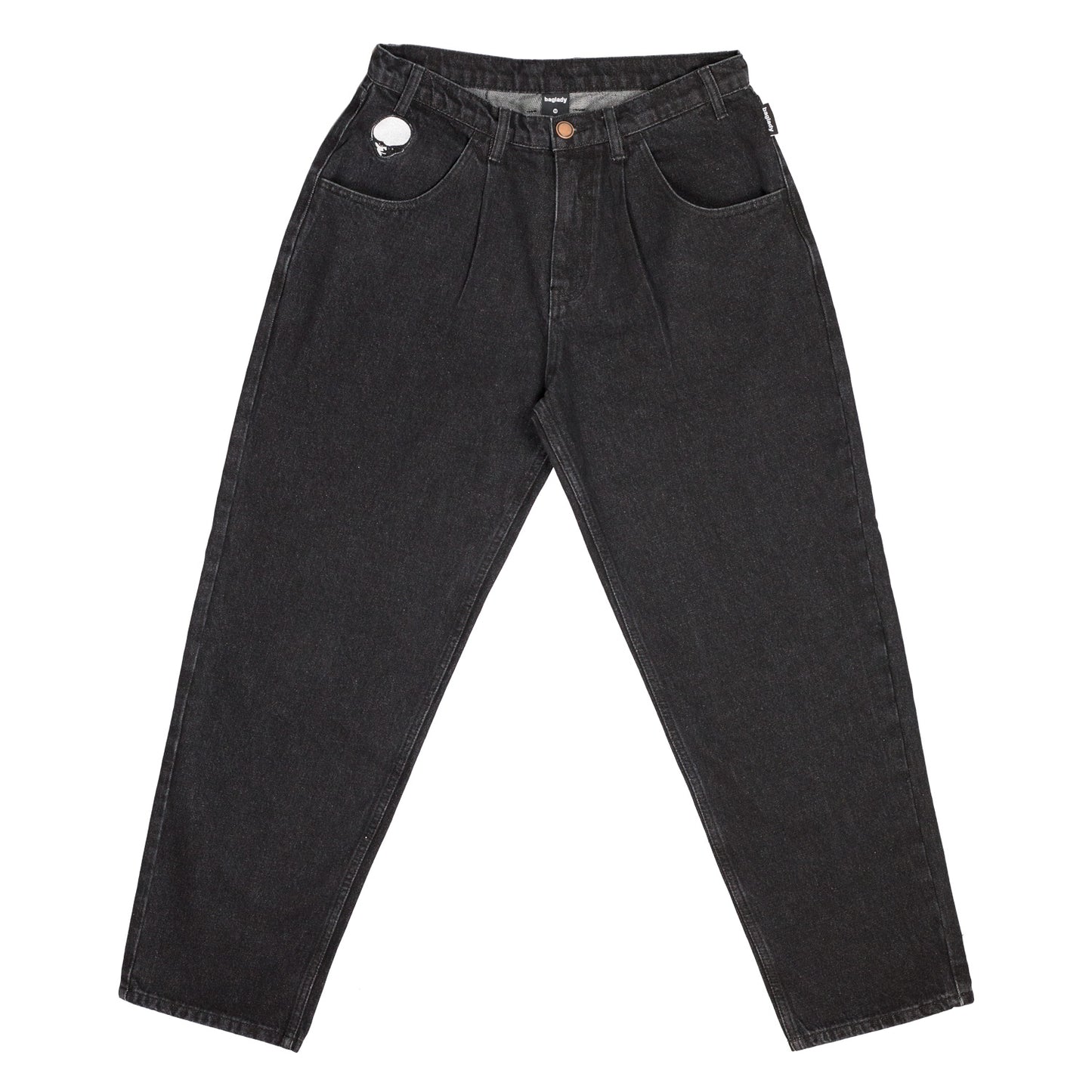 Baglady Denim Jeans - Black