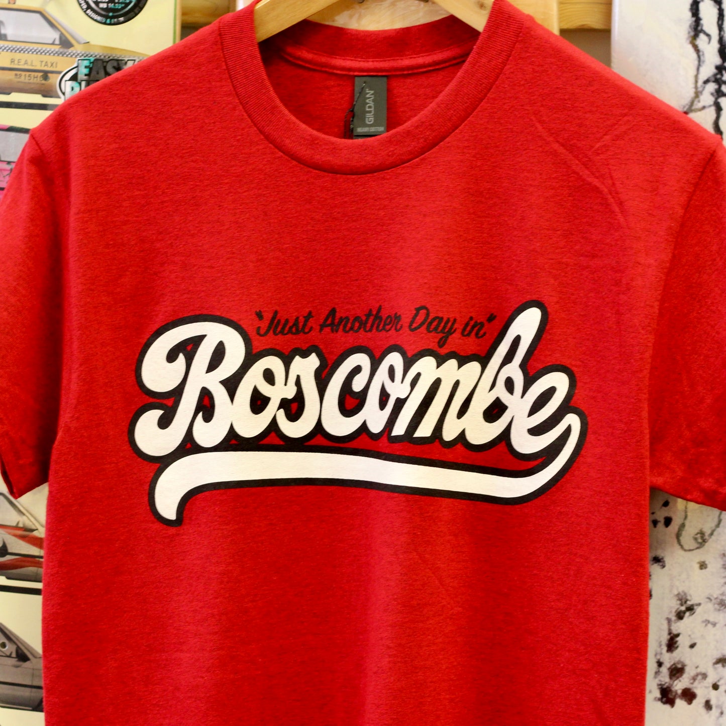 Boscombe T-Shirt - Cherry Red
