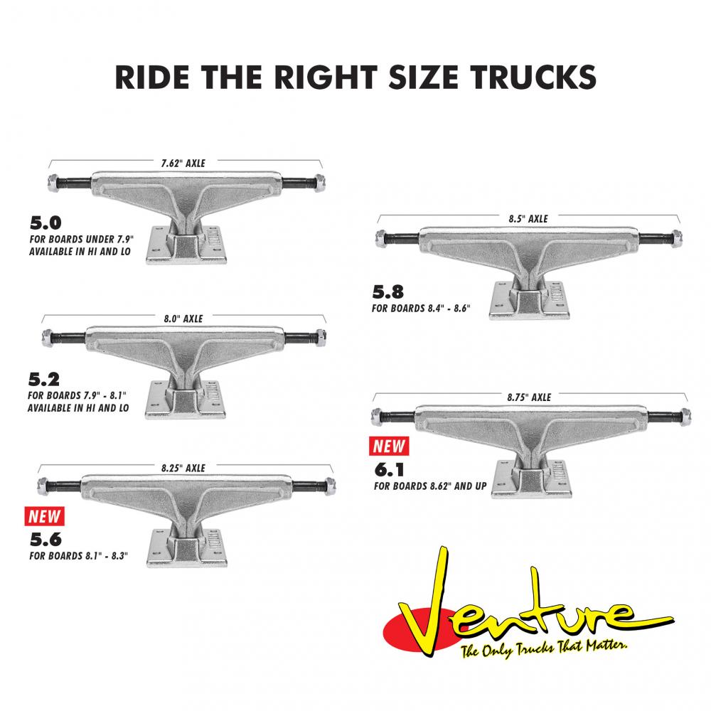 Venture Trucks - Various Sizes
