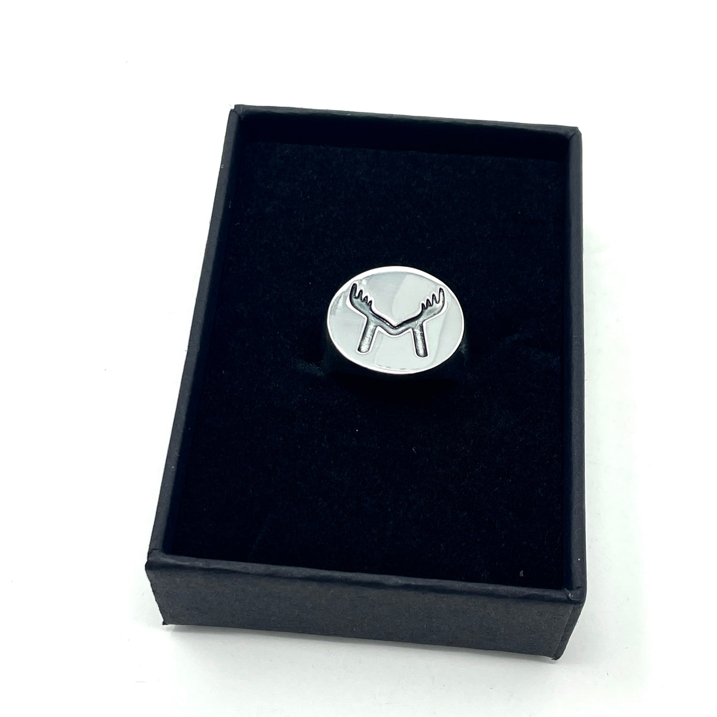 Moose 'M' Ring