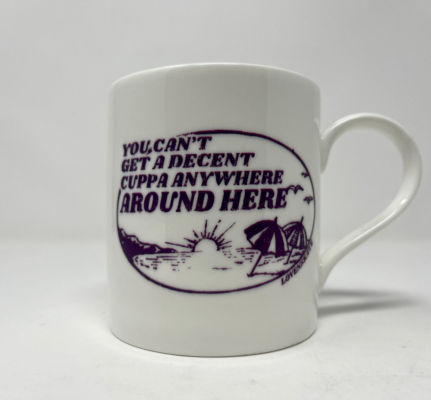 Lovenskate 'Decent Cuppa' Mug