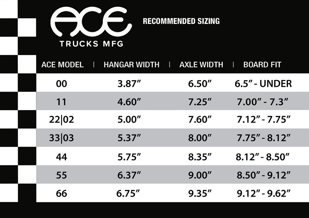 Ace Classic Trucks - Silver / Red - (Various Sizes)