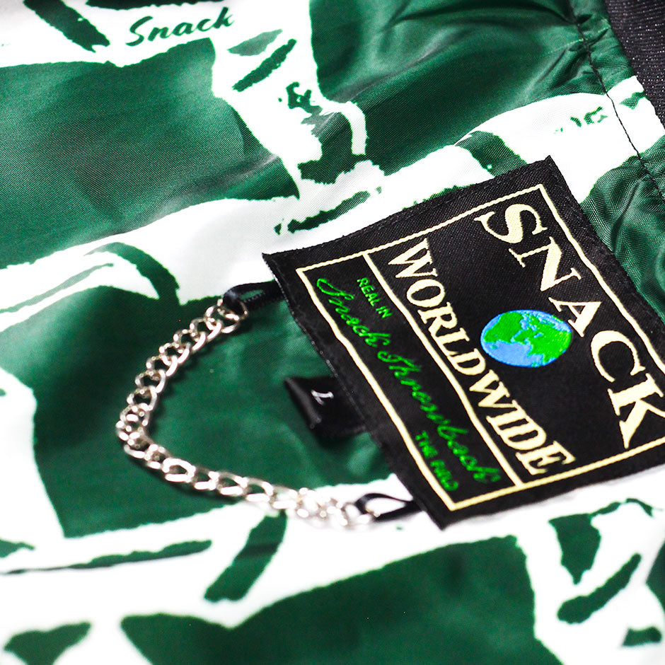 Snack 'Bamboo' Lined Denim Jacket - Black