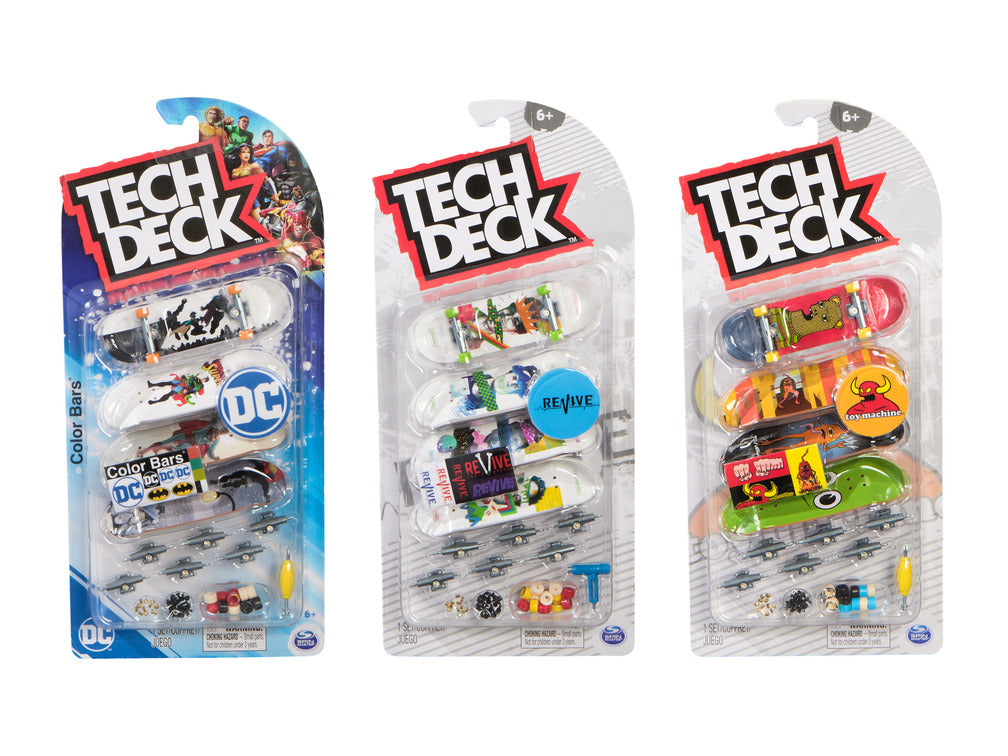 Tech Deck Deluxe 4 Pack (M35)