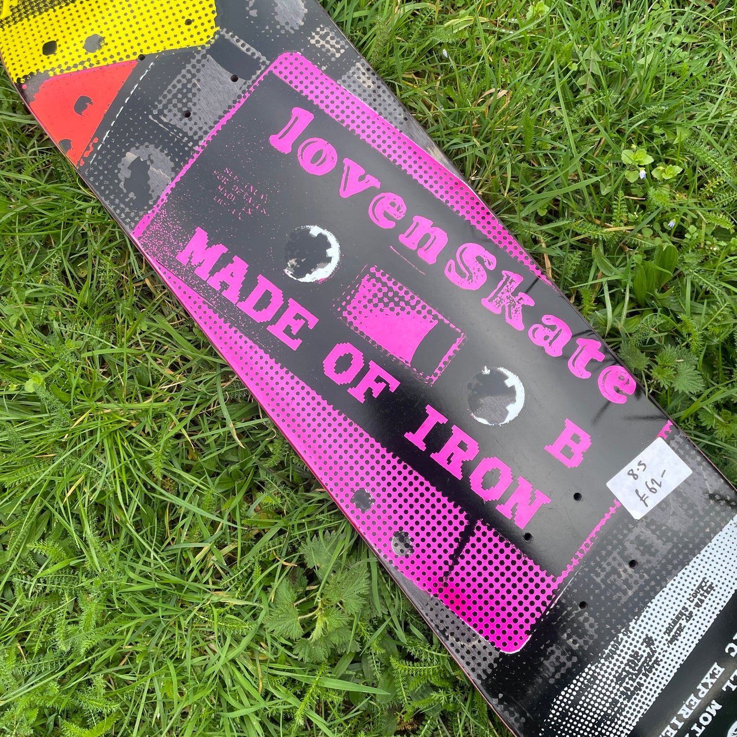 Lovenskate “Made of Iron” Deck - 8.5