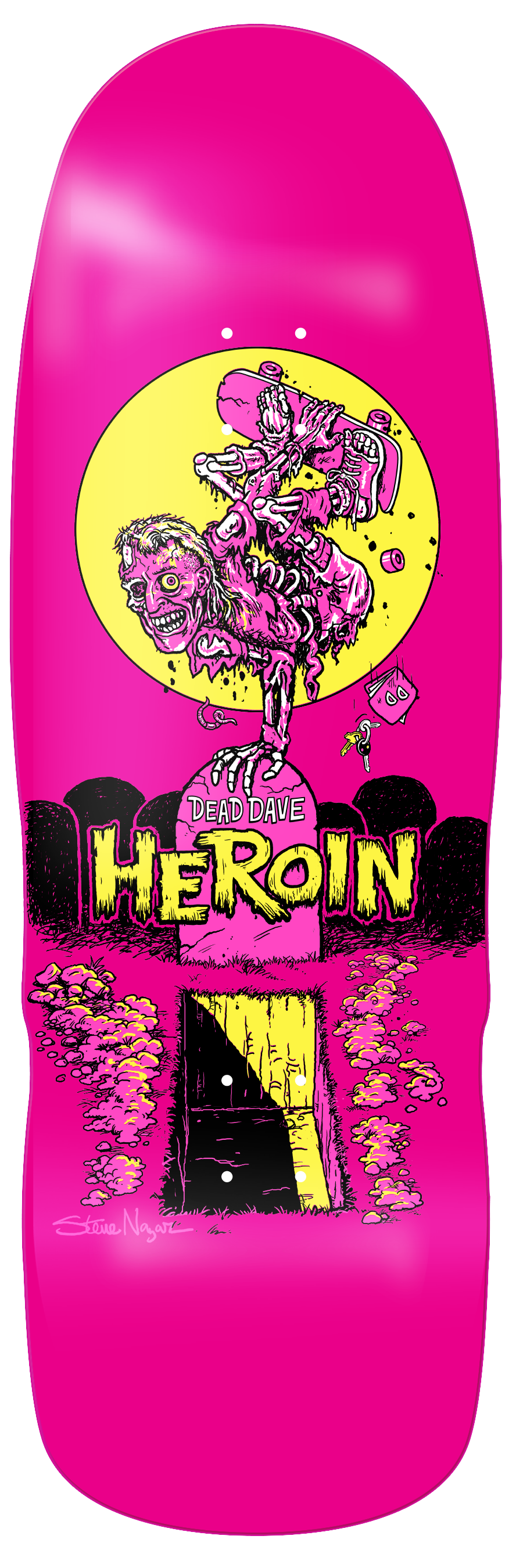 Heroin "Zombie Mutant" Deck - 10.4