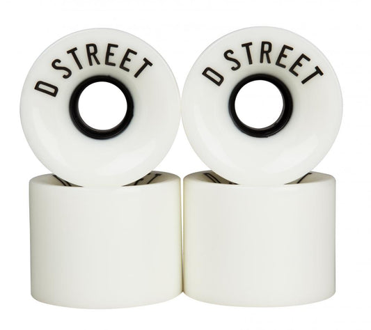 D Street - Soft Wheels 59mm - White