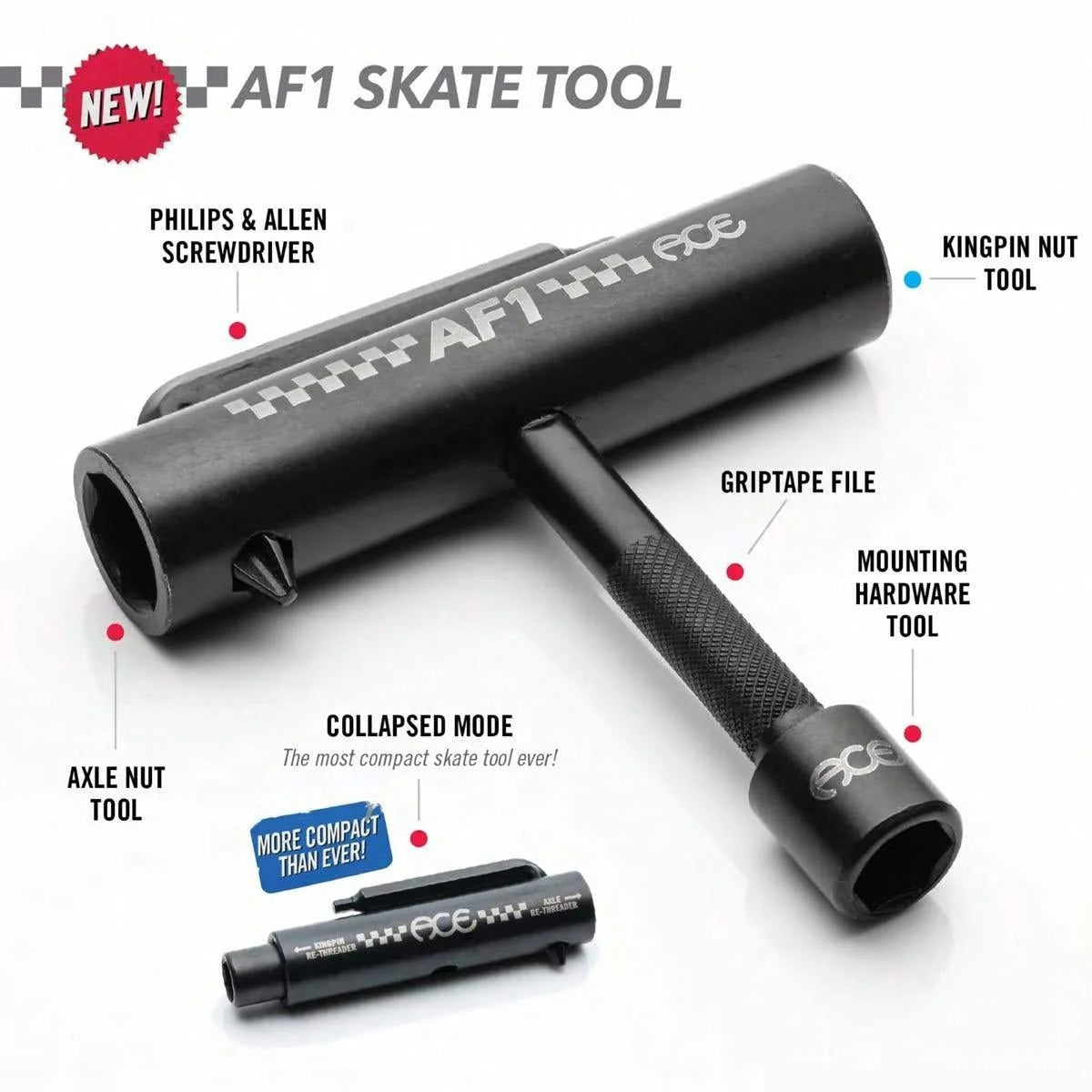 Ace "AF1 Collapsible" Skate Tool