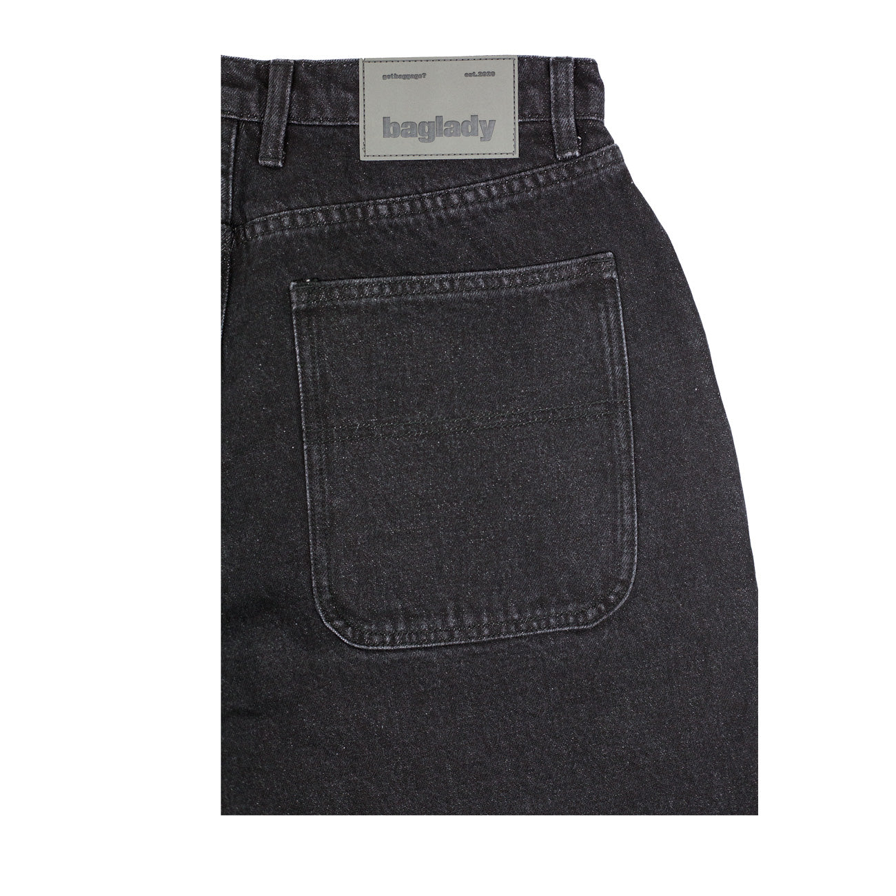 Baglady Denim Jeans - Black