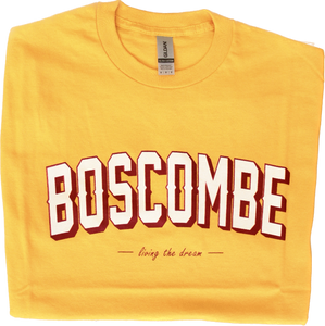 Boscombe 'Living the Dream' T-Shirt - Gold