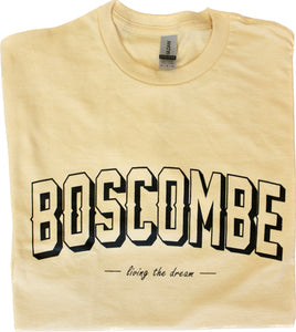 Boscombe 'Living the Dream' T-Shirt - Sand