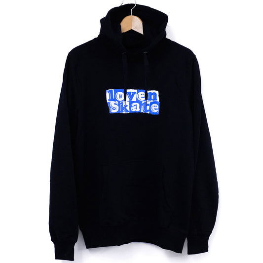 Lovenskate "Tear Logo" Hoodie - Black / Blue