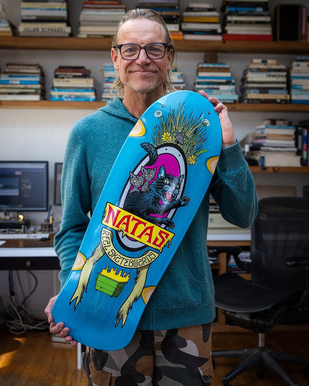 Real - Natas x Todd Francis - Skate Shop Day 2025 Deck