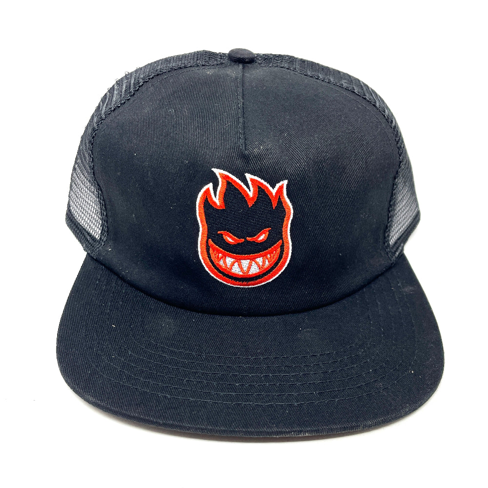 Spitfire "Bighead" Snapback - Black/ Mesh