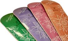 Load image into Gallery viewer, Clown Skateboards &quot;JMI Series - Flowers&quot; Deck - Various Sizes

