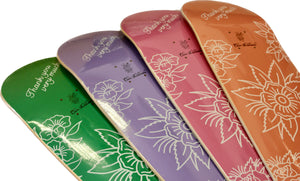 Clown Skateboards "JMI Series - Flowers" Deck - Various Sizes