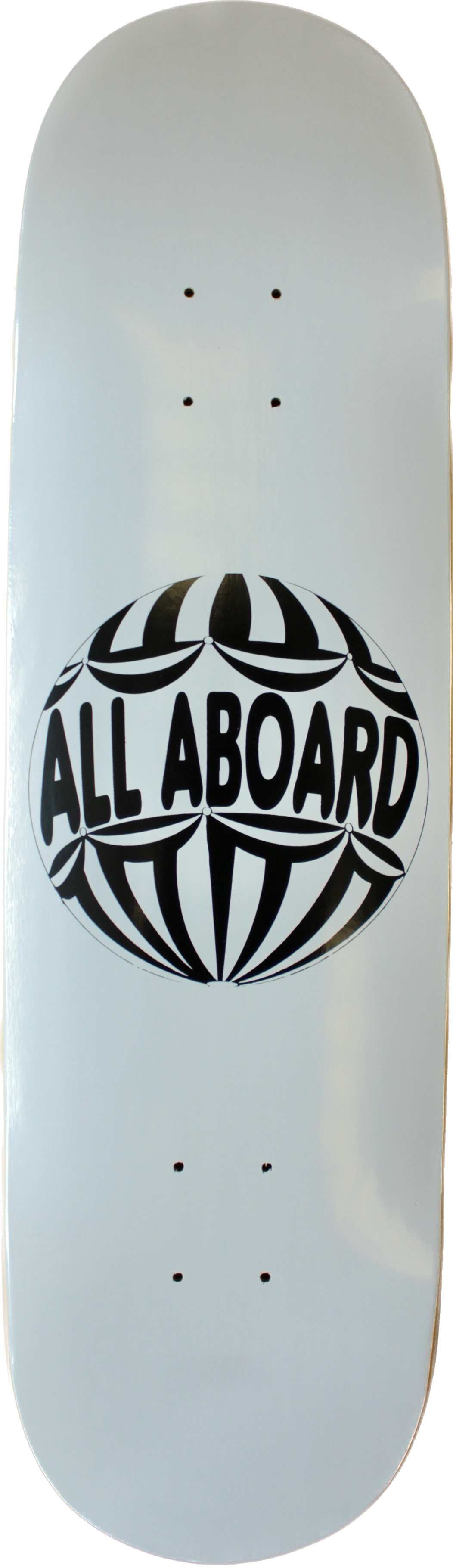 All Aboard 'Balloon' Deck (White) - Various Sizes