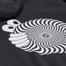 Load image into Gallery viewer, Spitfire x Last Resort &#39;Swirl&#39; Hoody - Washed Black
