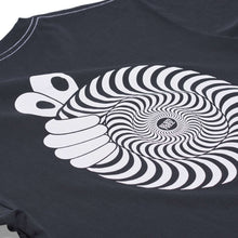 Load image into Gallery viewer, Spitfire x Last Resort &#39;Swirl&#39; T-shirt - Black
