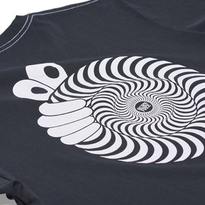 Spitfire x Last Resort 'Swirl' T-shirt - Black