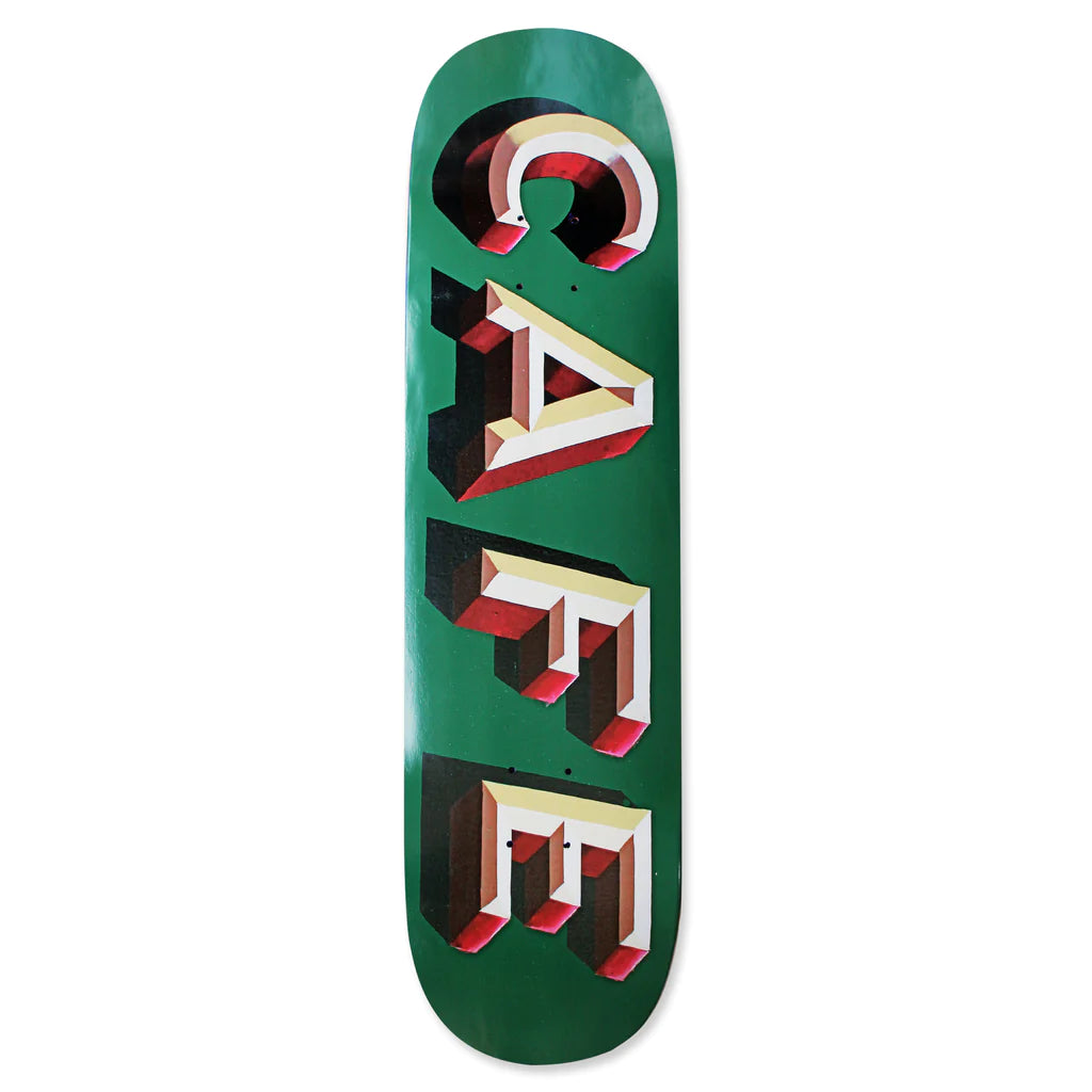 Cafe 'Mr Finbar' Deck (Green) - 8.25