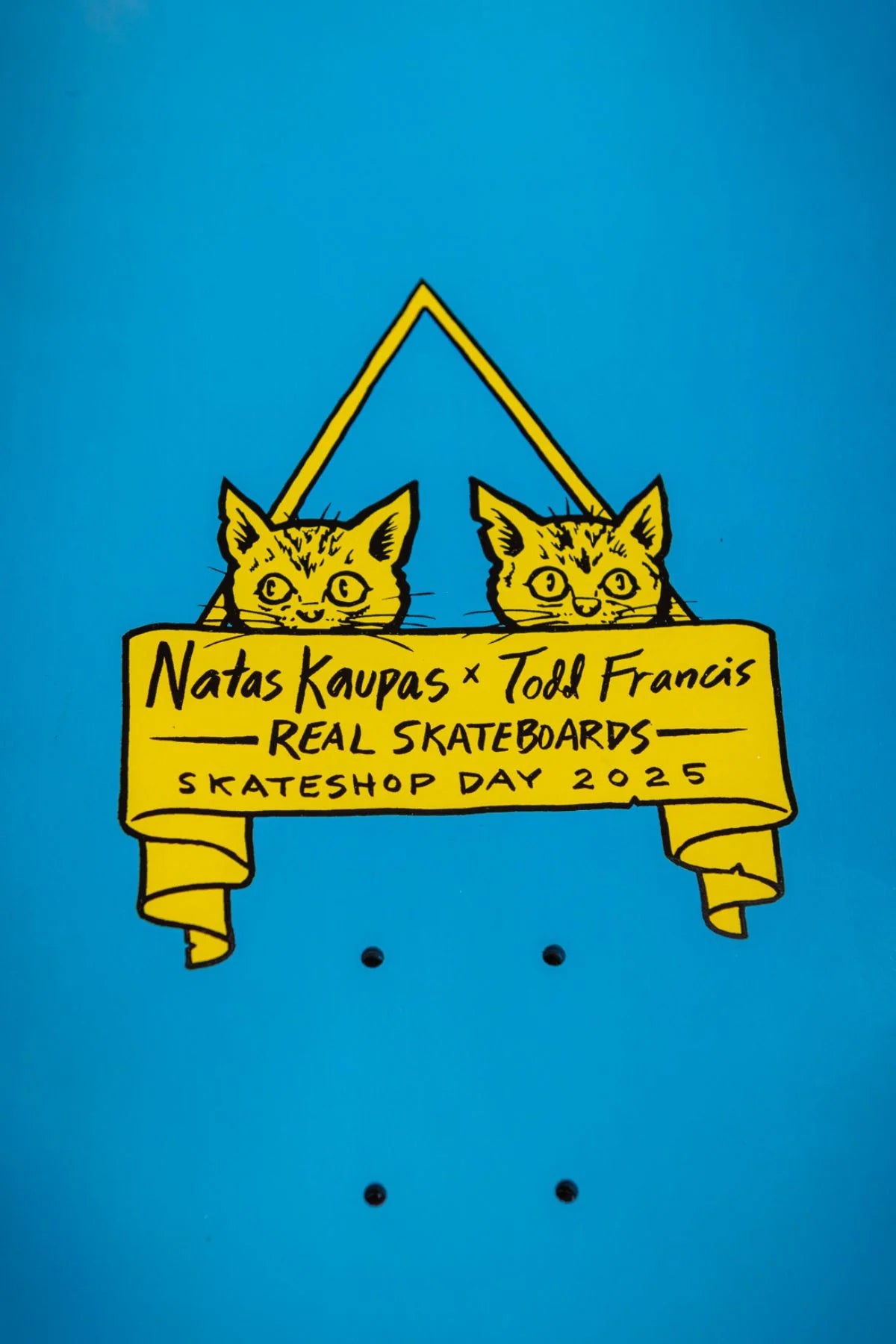 Real - Natas x Todd Francis - Skate Shop Day 2025 Deck