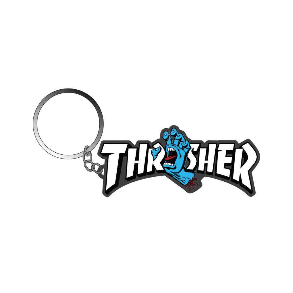 Thrasher "Screaming" Keyring