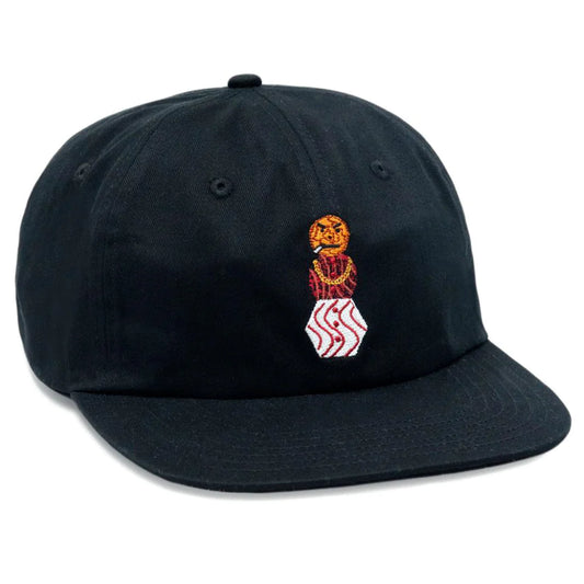 Quartersnacks "Snackman" Cap - Black