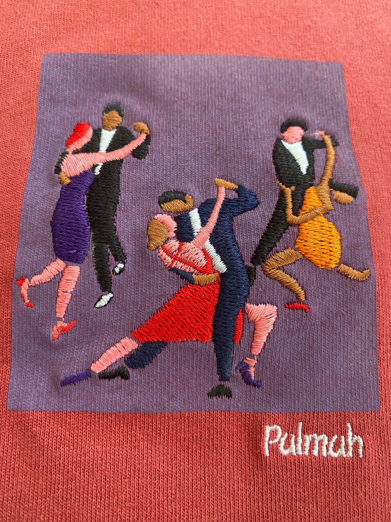 Palmah "Buenos Airies Boogie" T-Shirt - Dusty Scarlett