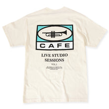 Load image into Gallery viewer, Cafe &#39;45&#39; T-shirt - Cream
