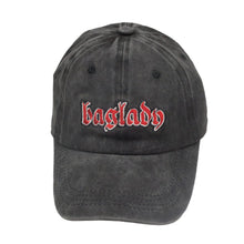 Load image into Gallery viewer, BagLady Supplies &#39;Faded Hat&#39; Black
