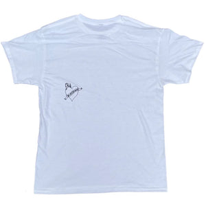 Blokeland 'Cherub Mush' T-Shirt - White (Various Sizes)
