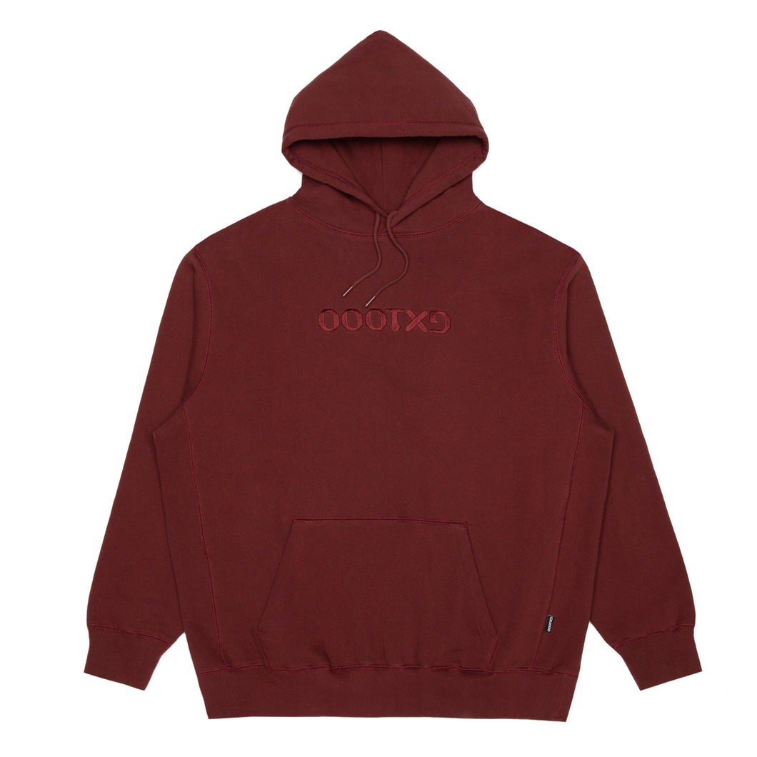 GX1000 'OG Logo Flip' Hoodie - Maroon