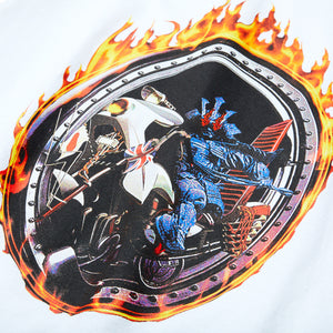 Evisen 'Kreiswagen V9000' Longsleeve - White
