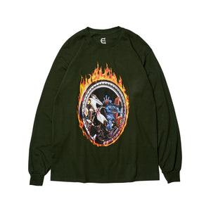 Evisen 'Kreiswagen V9000' Longsleeve - Forest Green