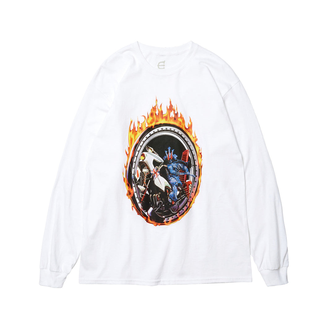 Evisen 'Kreiswagen V9000' Longsleeve - White