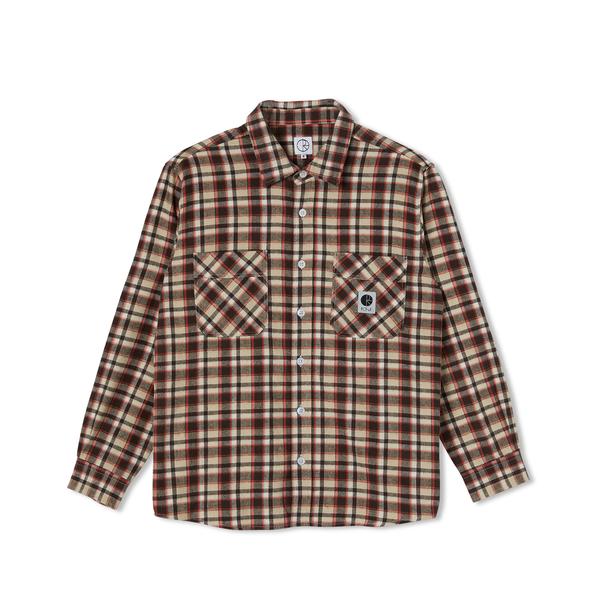 Polar 'Flannel Shirt' - Brown