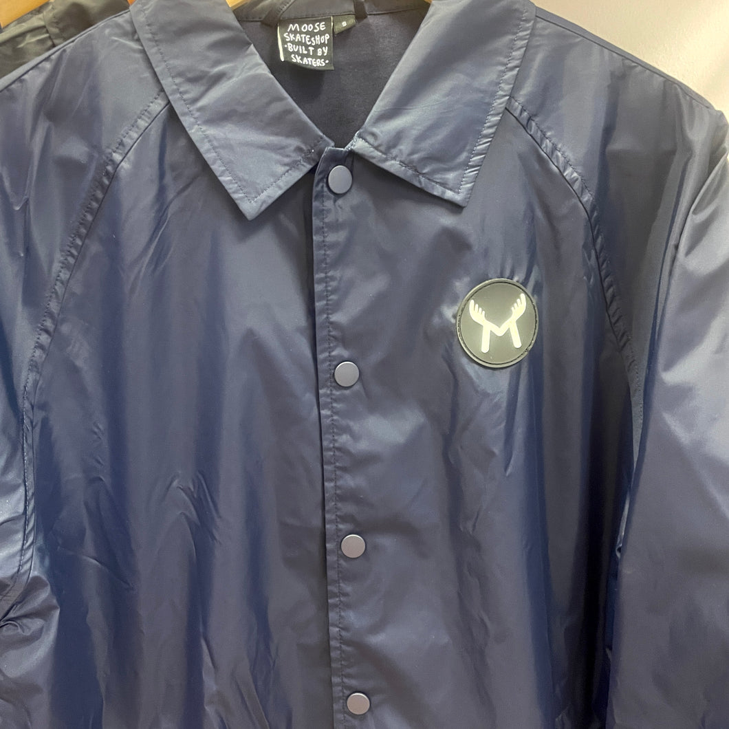 Moose 'Built By Skaters' Coach Jacket - Navy