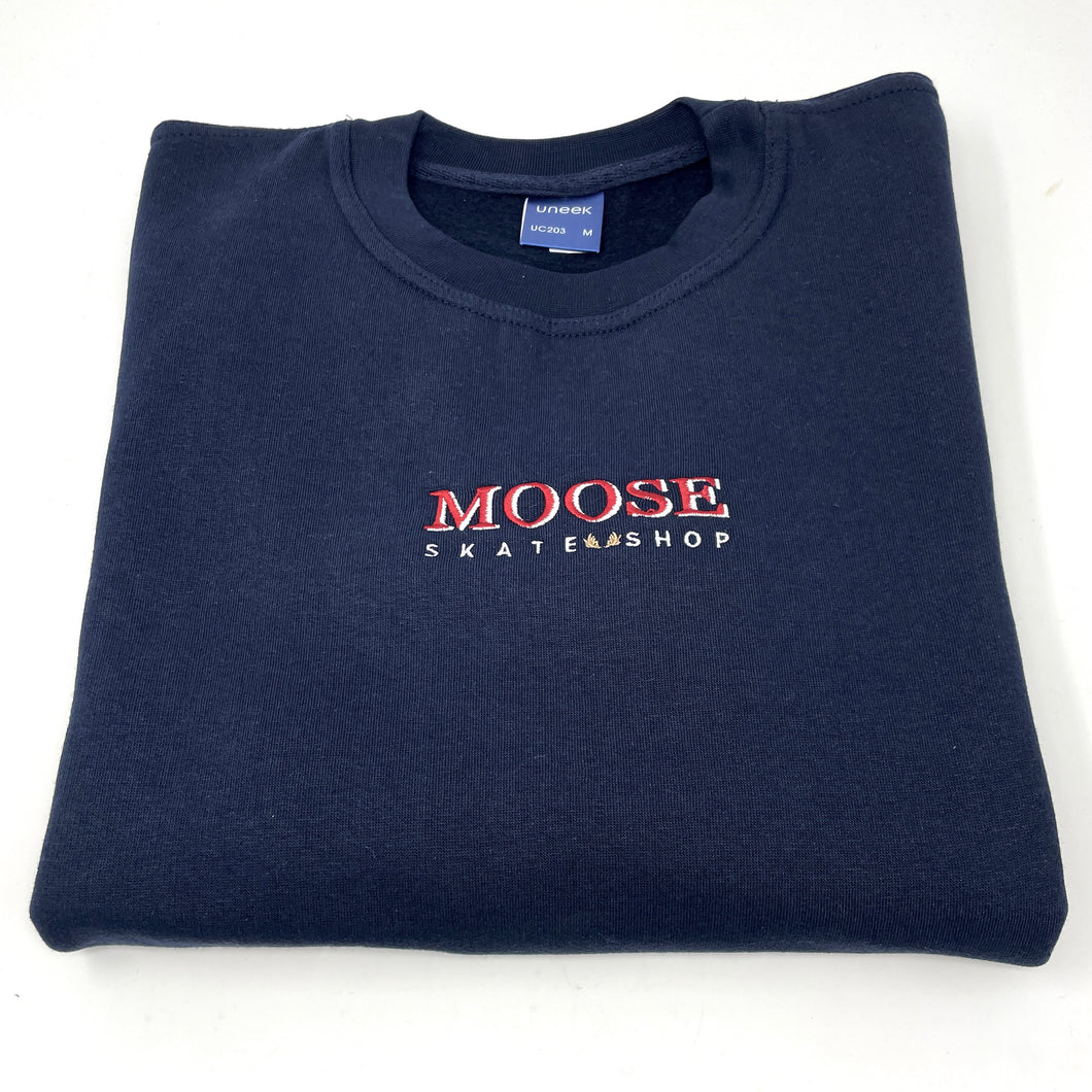 Moose 'Skateshop' Sweatshirt - Navy