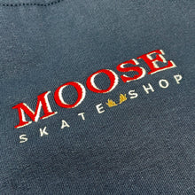 Load image into Gallery viewer, Moose &#39;Skateshop&#39; Sweatshirt - Navy
