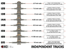 Load image into Gallery viewer, Independent &#39;Stage XI&#39; Trucks - (Various Sizes)
