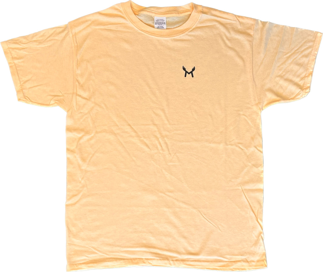 Moose 'Classic M' Youth T-Shirts - Peach (Various Sizes)