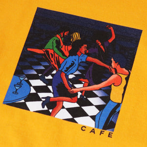 Cafe 'Old Duke' T-shirt (Gold) - Medium