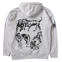 Load image into Gallery viewer, Cafe &quot;Pooch&quot; Hoodie - Heather Grey
