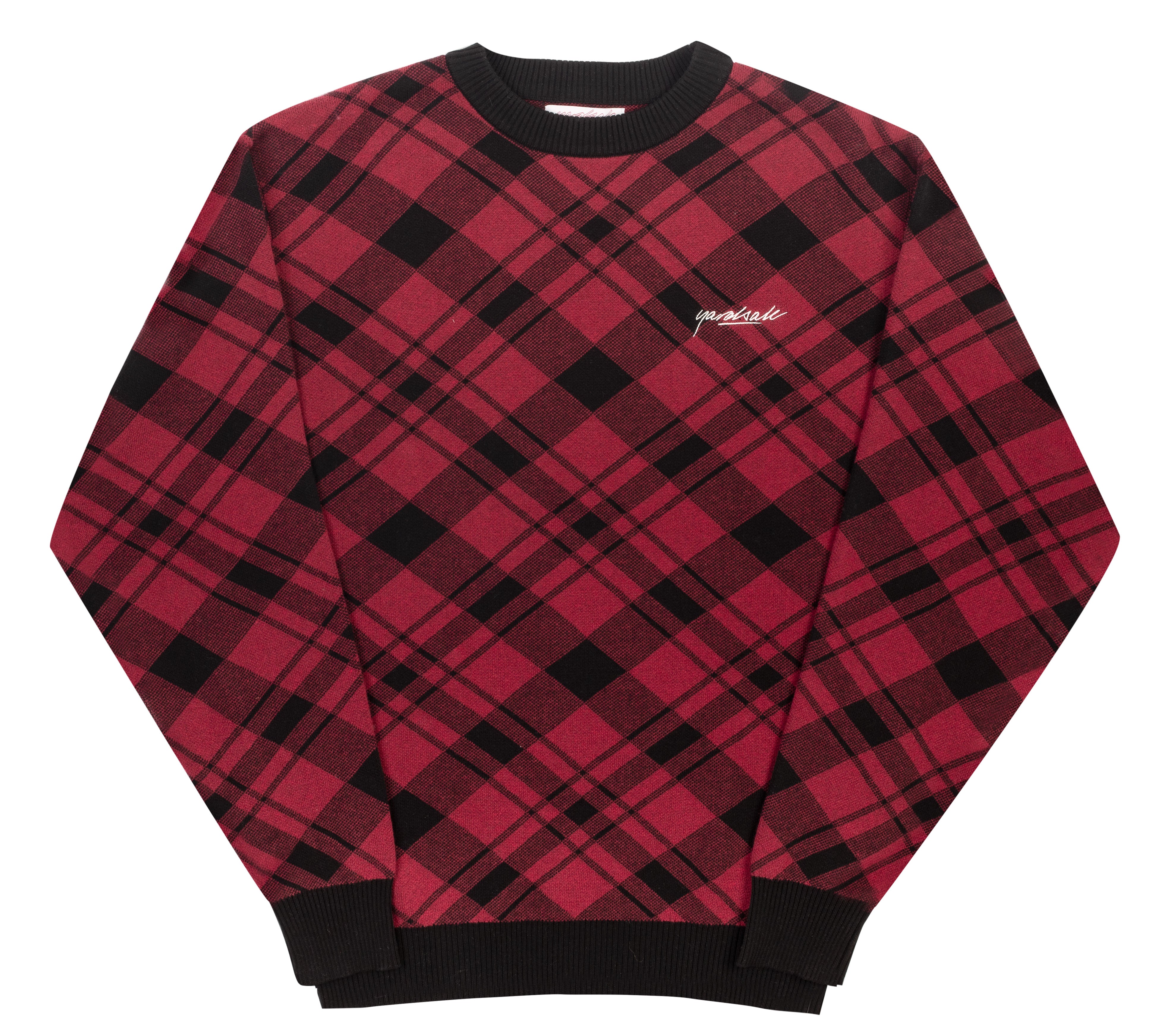 Yardsale 'Plaid' Knit - Red/Black – Moose Skateshop