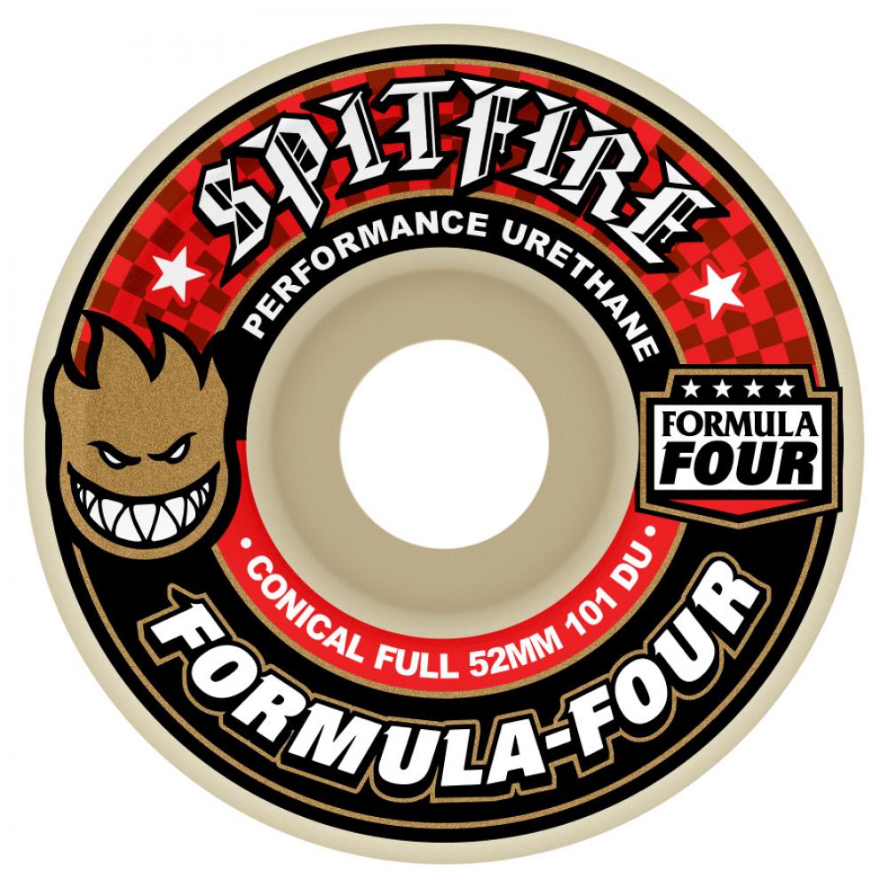 Spitfire Wheels 'Conical Full' (101 Duro) - Red