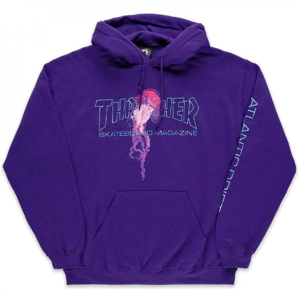 Thrasher 'Atlantic Drift' Hoodie - Purple