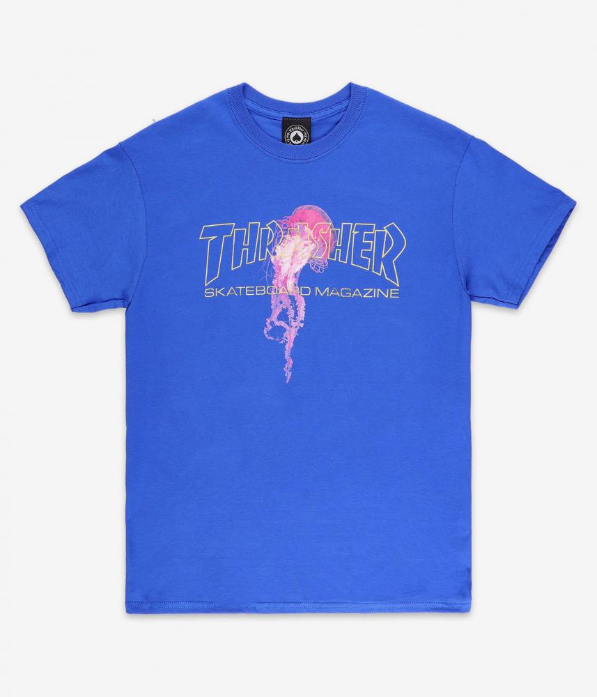 Thrasher 'Atlantic Drift' T-shirt - Royal Blue