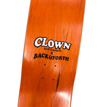 Load image into Gallery viewer, Clown X Back &amp; Forth &#39;Pleased To Meet You&#39; Deck - 8.75&quot; Egg Shape
