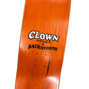 Clown X Back & Forth 'Pleased To Meet You' Deck - 9" Shovel Shape